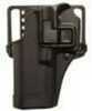 BlackHawk CQC Serpa Belt Holster Left Hand for Glock 42 Nylon Loop And Paddle 410567Bk-L