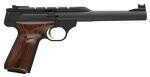 Browning Buck Mark Hunter Semi-Auto Pistol 22 Long Rifle 7.25" Barrel 10 Round Wood Grip Black 051499490