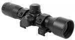 Aim Sports Inc. Compact 4x 32mm Obj 36.6 ft @ 100 yds FOV 1" Tube Dia Black JTM432B