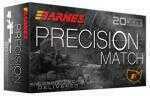 5.56mm Nato 20 Rounds Ammunition Barnes 69 Grain Open Tip Match