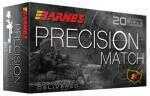 308 Winchester 20 Rounds Ammunition Barnes 175 Grain Open Tip Match