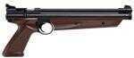 Crosman American Classic Multi-Pump Air Pistol Bolt .177 Caliber, Brown / Black