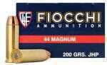 44 Rem Magnum 50 Rounds Ammunition Fiocchi Ammo 200 Grain Hollow Point