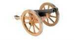Traditions Mini Napoleon III Cannon .50 caliber, 7.25" barrel, 6.5" height, 6" wheel diameter, 3 pounds. Model