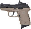 SCCY Industries Semi-auto Pistol Cpx-2 9mm Luger 3.1" Barrel 2-10Rd Mags FDE Polymer Finish