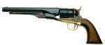 Taylor/Pietta 1860 Army Steel Frame Brass BS/TG .44 Caliber 8" Barrel Black Powder Revolver