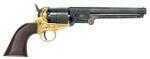 Taylor/Pietta 1851 Navy Confederate Brass Engraved .44 Caliber 7.5" Barrel Cap and Ball BP Revolver