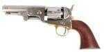 Taylor/Pietta 1851 Navy US Marshall White Engraved Finish .44 Caliber 5" Barrel Cap and Ball BP Revolver