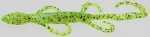 Zoom Lures Lizard 6in 9/bag Chartreuse Pepper Md#: 002-009