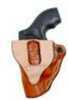 Mini Scabbard Holster RH OWB Leather Sf XDM 3.8" Tan