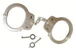 S&W Handcuffs Model 100 Nickel 