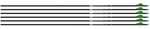 Easton Axis 5mm 400 With Halfout 6-Pack With 2" Blazer Vanes