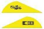 Bohning Archery Blazer VANES 2" Solid Neon Yellow 100Pk