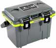 Pelican Coolers Im 14 Quart Dkgray/green with dry Storage