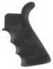 Hogue AR-15 Beavertail Grip W/Finger GROOVES Black