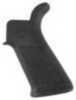 Hogue AR-15 Beavertail Grip No Finger GROOVES Black