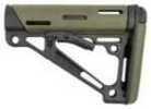 Hogue AR-15 Collapsible Stock OD Green Rubber Mil-Spec