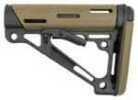 Hogue AR-15 Collapsible Stock FDE Rubber Commercial