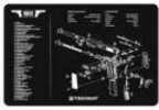 TekMat Armorers Bench Mat 11"X17" 1911 Pistol