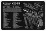 TekMat Armorers Bench Mat 11"X17" CZ-75 Pistol