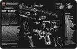 TekMat S&W M&P SHIELD Bench Mat Black 11"x17" 17-MP-SHIELD