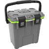 Pelican COOLERS IM 20 Quart Elite DKGRAY/Green Leg Cut Out