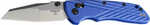 Hogue Deka Able Lock Folder 3.25" Mod Wharncliffe Poly Blu