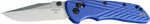 Hogue Deka Able Lock Folder 3.25" Clip Point Poly Blue