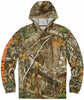 Browning Hooded L-sleeve Tech T-shirt Realtree Edge Large