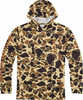 BG Hooded Long Sleeve Tech T- Shirt Vintage Tan X-Large