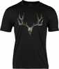 Browning Ss Perf Camp Shirt Mule Deer Logo Green Large*