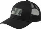 BG Cap Glory Mesh Snapback American Flag Patch Black  