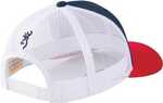Browning Cap Allegiance Mesh Snapback Usa Bckmrk Red/whte/blu