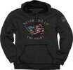 Buck Wear HOODIE "Never Give Up" Black Heather X-Large