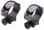 Burris Rings 3/8" Dovetail 1" Medium Steel Polished Black