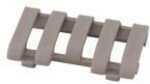 Ergo Grip Rail Cover Wire Loom 5 Slot Picatinny FDE 1Pk