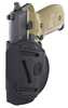 1791 Gunleather 4WH5SBLL 4 Way Stealth Black Steerhide IWB/OWB Beretta 92FS/for Glock 17-19/Jericho 941/ Left Hand