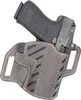 Versacarry 832132 Decree OWB Size 03 Gray Leather Belt Slide