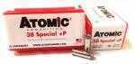 38 Special 50 Rounds Ammunition Atomic 148 Grain Lead