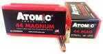 44 Rem Magnum 50 Rounds Ammunition Atomic 240 Grain Hollow Point