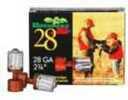 28 Gauge 5 Rounds Ammunition Brenneke 2 3/4" 5/8 oz Lead #Slug