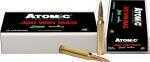 300 Winchester Magnum 20 Rounds Ammunition Atomic 220 Grain Hollow Point Boat Tail