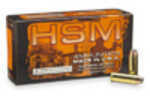 44 Rem Magnum 50 Rounds Ammunition HSM 300 Grain Jacketed Hollow Point