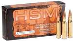 45-70 Government 20 Rounds Ammunition HSM 400 Grain Jacketed Flat Point