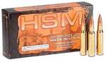 HSM 6mm Creedmoor 95 Grain Hornady SST Jacketed Soft Point 20 Rounds