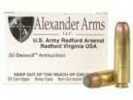 50 Beowulf 20 Rounds Ammunition Alexander Arms 400 Grain Jacketed Hollow Point