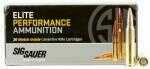 223 Remington 20 Rounds Ammunition Sig Sauer 77 Grain Open Tip Match