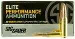 308 Winchester 20 Rounds Ammunition Sig Sauer 168 Grain Open Tip Match