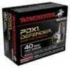 40 S&W 20 Rounds Ammunition Winchester 180 Grain Hollow Point