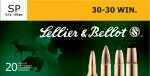 30-30 Winchester 20 Rounds Ammunition Sellier & Bellot 150 Grain Soft Point